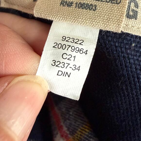 Duluth Trading Co Fire Hose Flannel Lined Standard Fit Limber Jack Mens 3XLT - Picture 13 of 13